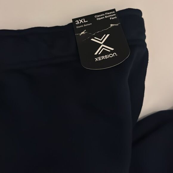 Navy Joggers Sweatpants Mens 3XL Navy Xersion - Picture 2 of 3